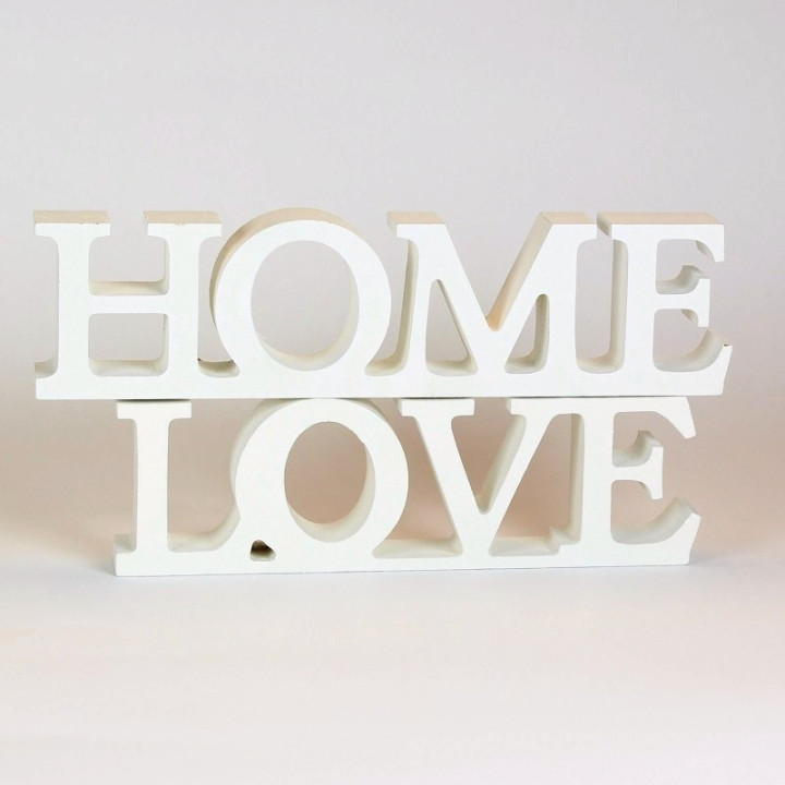 Love/Home skilte, sæt