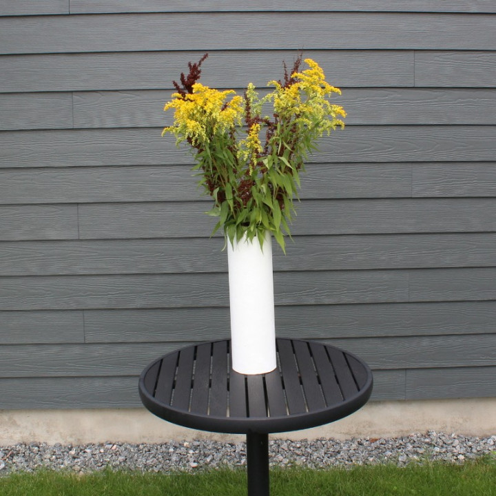 Torn Edge Cylinder vase