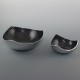 Aluminium bowl with hole pattern