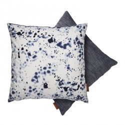 Cushion - Blue Aqua drops