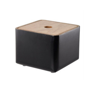 Storage Box, black-stained oak
