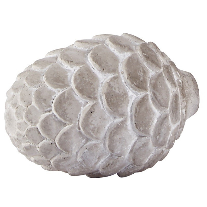 Figur, kogle hvid