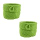 Knitted baskets, Set of 2