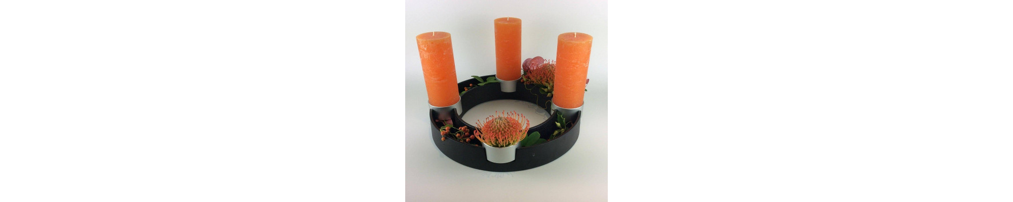 Lisette Lys | Rustic and solid-colored candles